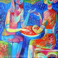 At the cafe