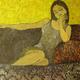 Lady on the sofa