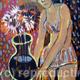 Orange Girl Bikini Flowers…