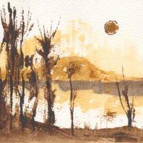 Lake at Sundown