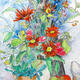 Flowers on a Narrowboat