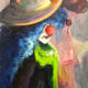 City Slickers | £900 | 120 x 37cm | Oil on Board City Slickers