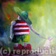 Turn Around | £300 | 60 x 60cm | Oil on Board Turn Around