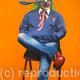 Happy Days | £1500 | 74 x 120cm | Oil on Canvas Happy Days
