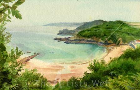Greve du Lecq bay Jersey CI
