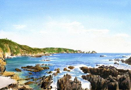 Icart point Guernsey CI