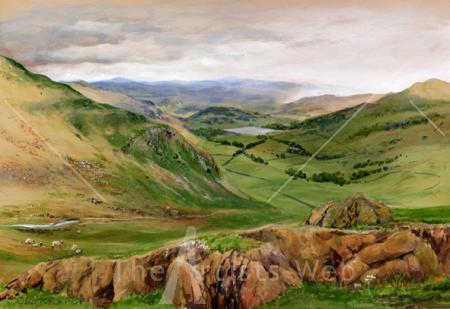 Hardknott Pass Lake District