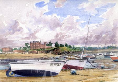 Boats on the Brittany coast