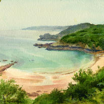 Greve du Lecq bay Jersey CI