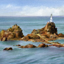 Corbiere Light high tide