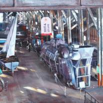 Inside No 3 slipway, The Historic Dockyard, Chatham