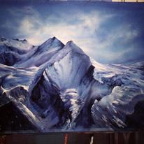 Mountain backdrop