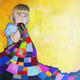 Blanket | | 14 x 14cm | Mixed Media Blanket
