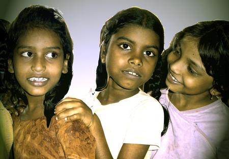 girls keeping safe