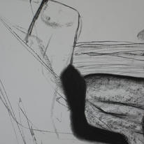 still from installation draw 