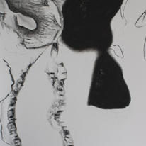 still from installation draw 