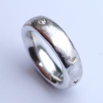 Chunky ECHO 53 Carved Heart Ring £90