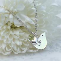 Personalised Bird Necklace £48