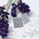 Lavender Ear Studs £15.00 | £15 | | Brushed Silver Lavender Ear Studs £15.00