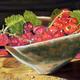 redcurrants in a ceramic…