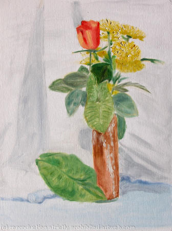 Flowers in a Vase