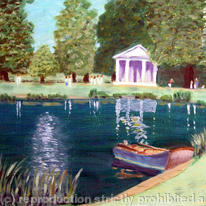 Princess Diana's memorial at Althrop Park