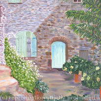 Light and Shade, Gassin, France