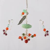 Nature Charms Collection - Feather Cluster