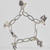 Summer Garden Charm Bracelet