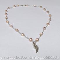 Angel Wing with pearls