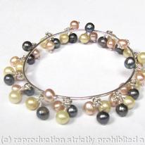 Pearl Cluster Bangle