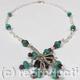 Turquoise and garnet…