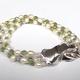 Pearl and crystal bracelet