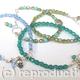 Crystal charm bracelets