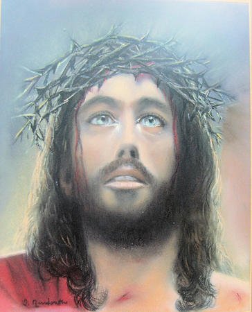 Jesus Christ with thorns