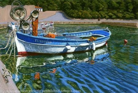 Provencal Fishing Boat by Paul Winder