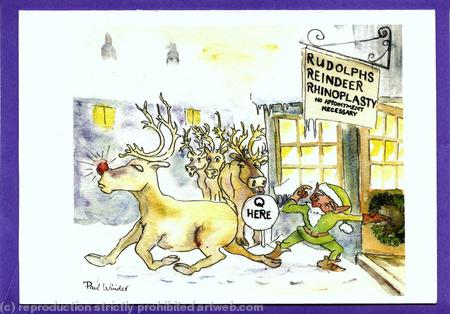 Rudolphs Reindeer Rhinoplasty by Paul Winder