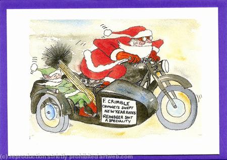 Santa Sweep by Paul Winder