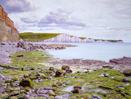 Chalk cliffs by Paul Winder