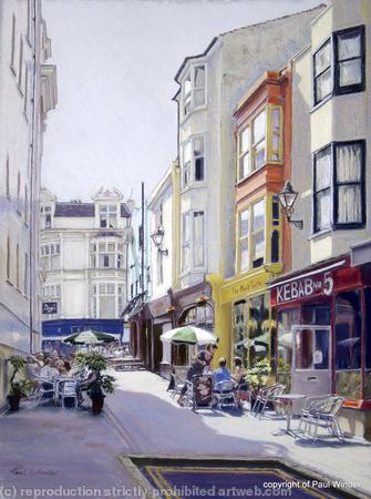 Brighton Street Cafes, no4 by Paul Winder