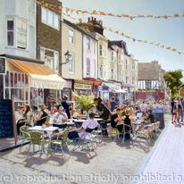 Brighton Street Cafes, no 3 by Paul Winder