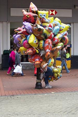 Birmingham Balloon Seller