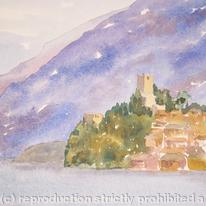 Malcesine Lake Garda Italy