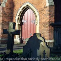 Church door Pelsall