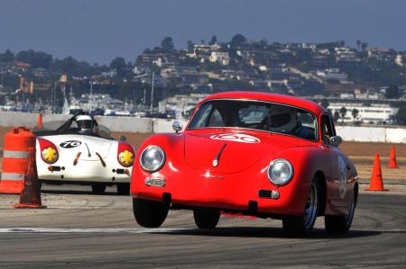 Red Race Porsche