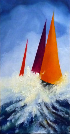 Racing the colours (SOLD