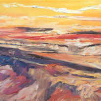Sunset over the estuary