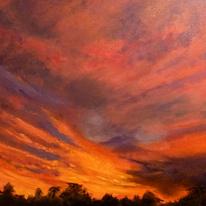 October sunset