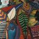 African Figures With…