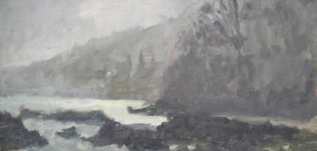 Winter Sun through Morning Fog, Penlee